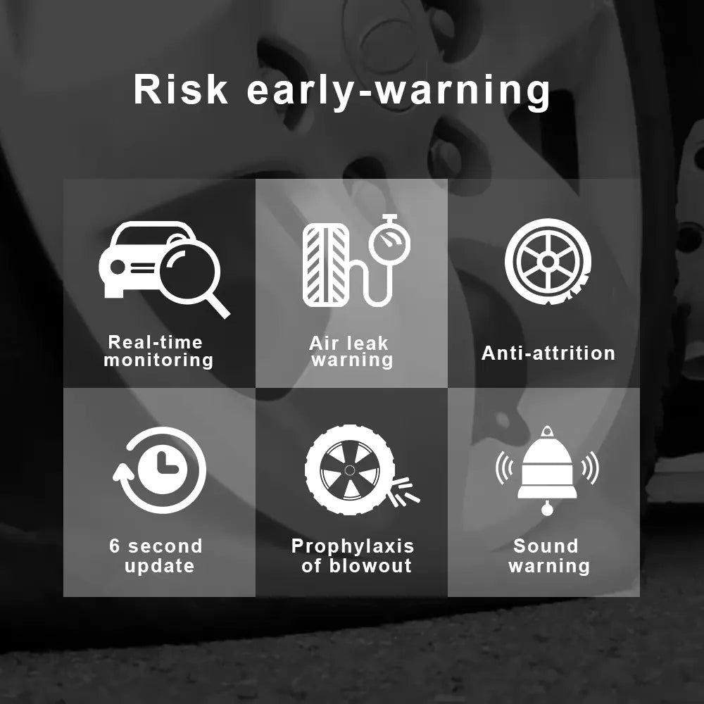 Solar Tire Pressure Monitoring System for Cars