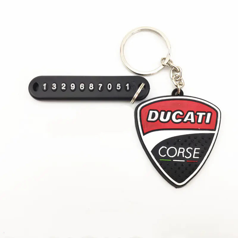 Monster 821 Keychain for DUCATI Motorcycle Enthusiasts