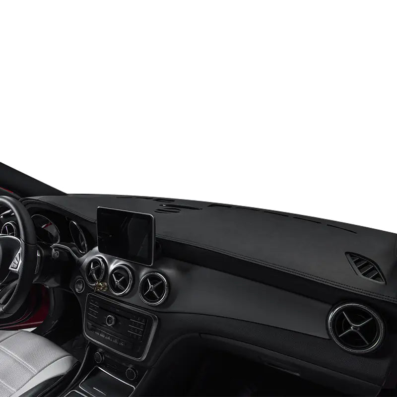 Car Dashboard Sunshade Pad - Leather Interior Accessory
