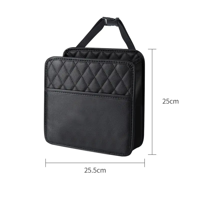 Car Seat Back Storage Bag with Hanging Suspension