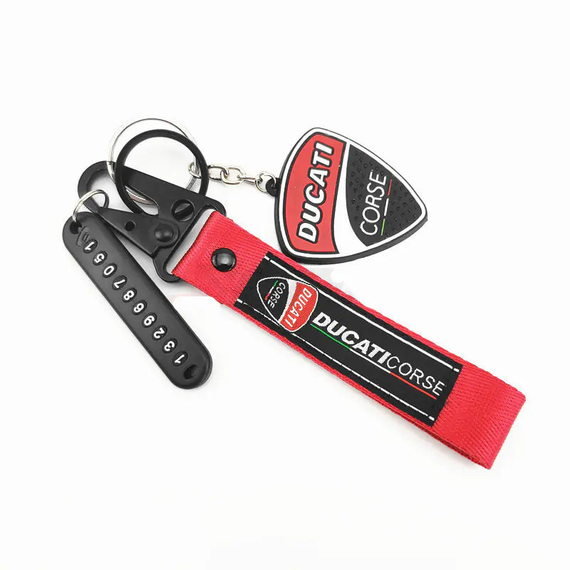 Monster 821 Keychain for DUCATI Motorcycle Enthusiasts